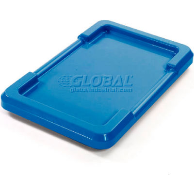 Blue Lid For Cross Stack And Nest Tote TUB2516-8 - Pkg Qty 6