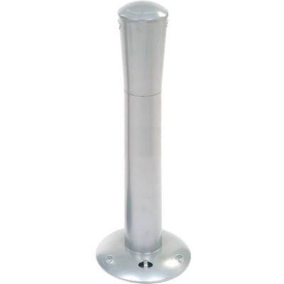 Global Industrial Aluminum Outdoor Ashtray, Silver