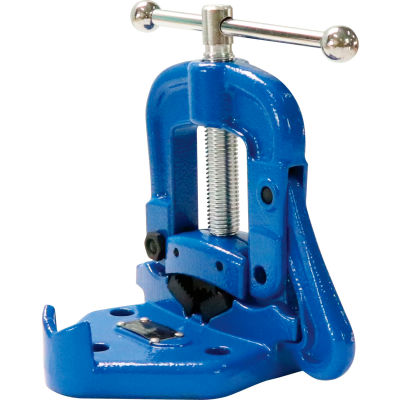 Global Industrial Bench Yoke Vise, 1/8" - 2" Pipe Capacity