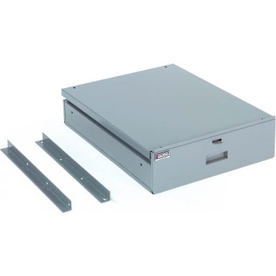 Global Industrial™ Standard Steel Drawer, 18-1/4"W x 23-7/8"D, Gray