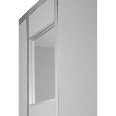 Window For 2 Ft Panel 1/4 Inch Clear Tempered Safety Glass