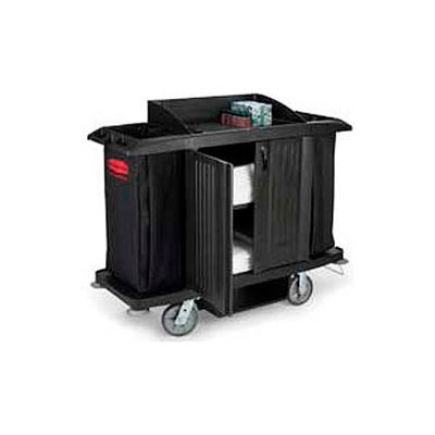 Rubbermaid® Full Size Housekeeping Cart with Doors 6191