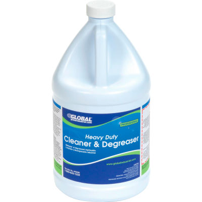 Global Industrial Heavy Duty Cleaner & Degreaser - Case Of Four 1 Gallon Bottles