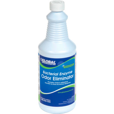 Global Industrial Bacterial Enzyme Odor Eliminator - Case Of Six 1 Quart Bottles