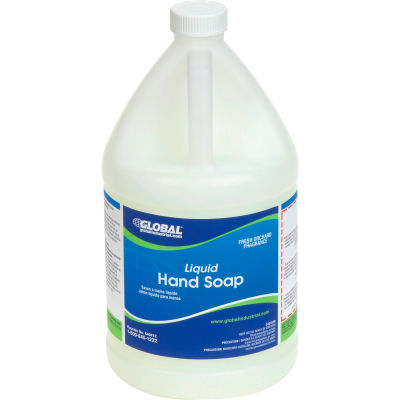 Global Industrial Liquid Hand Soap - Case Of Four 1 Gallon Bottles