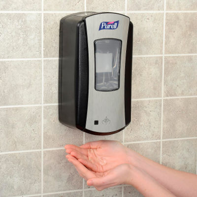 Purell Hand Sanitizer Dispenser - LTX Chrome/Black 1200mL - 1928-04