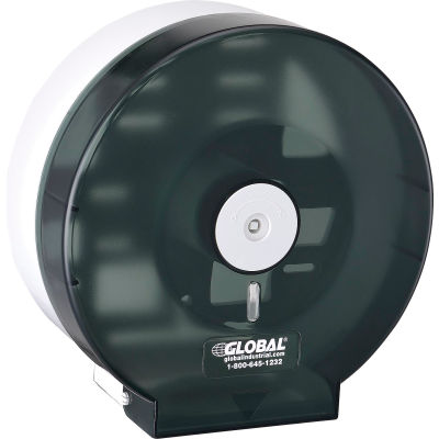 Global Industrial Plastic Jumbo Bathroom Tissue Dispenser - One 9" Roll