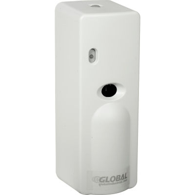 Global Industrial Automatic Air Freshener Refills w/ Free Dispenser - 12 Refills, Fresh Linen