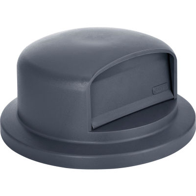Global Industrial™ Plastic Trash Can Dome Lid - 44 Gallon Gray