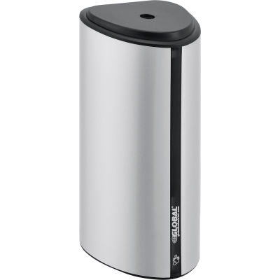 Global Industrial Automatic Foam Soap/Sanitizer Dispenser, 850 ml, Silver