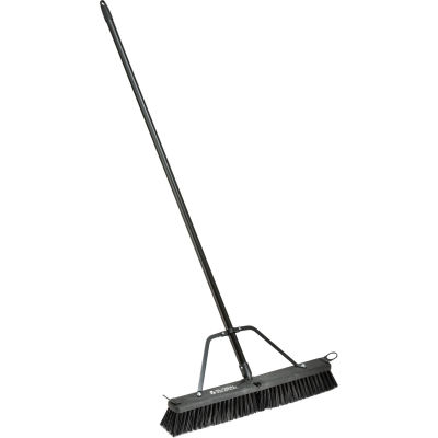 industrial push broom sweeper