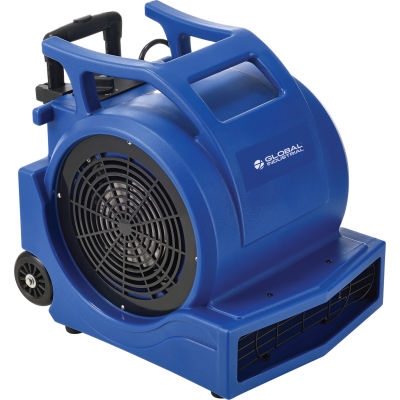 Global Industrial Air Mover With Wheels, 3 Speed, 1 HP, 4000 CFM