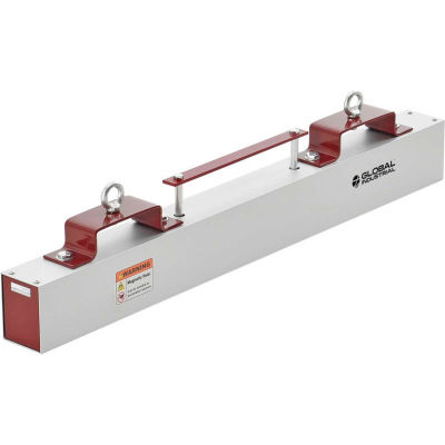 Global Industrial Hang-Type Magnetic Sweeper With Forklift Hanger, 36"W