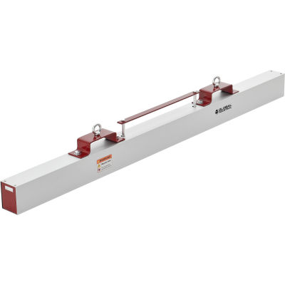 Global Industrial Hang-Type Magnetic Sweeper With Forklift Hanger, 60"W