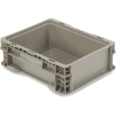 Straight Wall Container Solid - Stackable NRSO1215-05 - 12 x 15 x 5