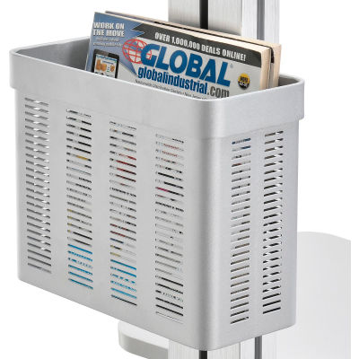 Storage Pocket For Global Industrial Mobile Height Adjustable Laptop Workstations