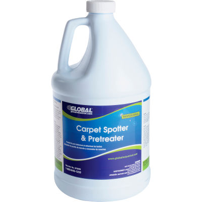 Global Industrial Carpet Spotter & Pretreater - Case Of Four 1 Gallon Bottles