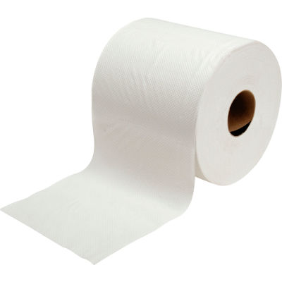 Global Industrial Roll Paper Towels, White - 800'/Roll, 6 Rolls/Case