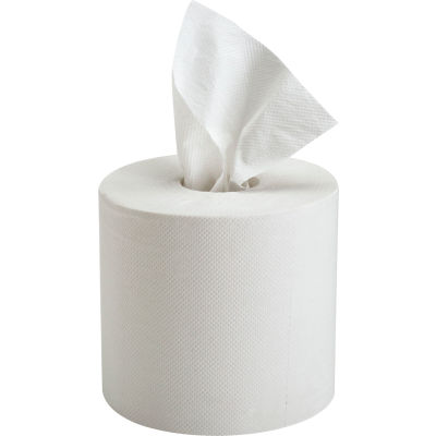 Global Industrial Center-Pull Paper Towels - 600 Sheets/Roll, 6 Rolls/Case