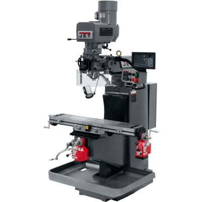 JET® 690537 JTM-949EVS with Newall DP700 DRO, X & Y Powerfeeds