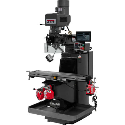JET® 690539 JTM-949EVS with Newall DP700 DRO X,Y & Z Powerfeeds