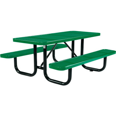 Benches & Picnic Tables | Picnic Tables - Steel | Global Industrial™ 6 ...