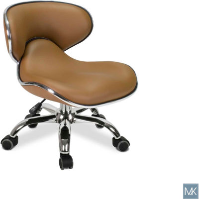 AYC Group Umi Pedicure Stool, Cappuccino