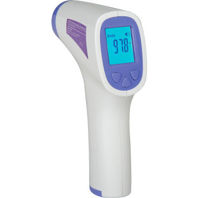Global Industrial Non-Contact Digital Infrared Forehead Thermometer