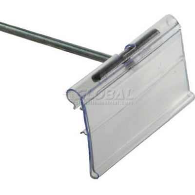 Global Approved 700840 Flip Scan Label Holder, 1.25" x 2"