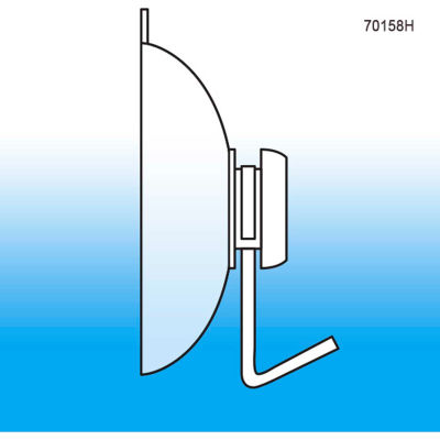 Suction Cup With Hook, 1-3/4" O.D. - Pkg Qty 100