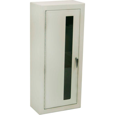 Alta 7024-DV Fire Extinguisher Cabinet, Duo Panel, Surface Mount, 11-1/2 x 26-1/2 x 5-3/4