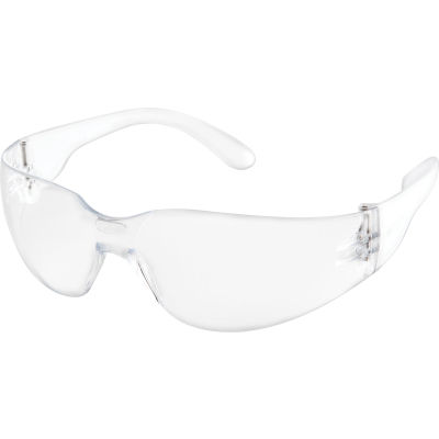 Global Industrial Safety Glasses, Scratch-Resistant, Clear Lens Color - Pkg Qty 12