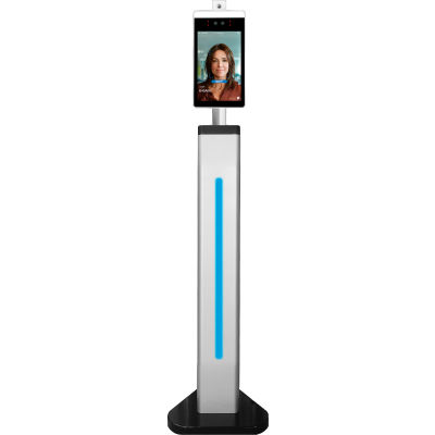 Facial Recognition & Body Temperature Camera System With 3' H Stand, Linux OS