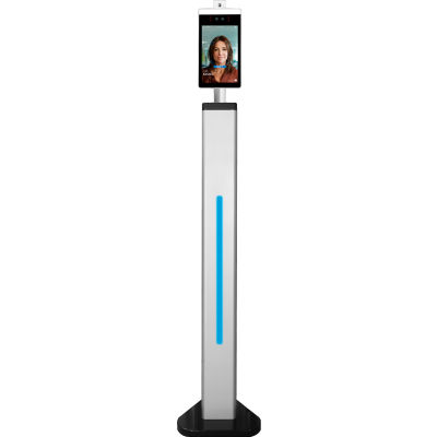 Facial Recognition & Body Temperature Camera System With 4' H Stand, Linux OS