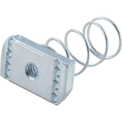 1-5/8" Channel Nut P1006-1420egs, Electro-Galvanized, 1/4-20
