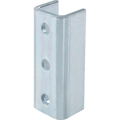 Global Industrial U Fitting, EG, 3 hole, 5 3/8", for 1-5/8" X 7/8" channel - Pkg Qty 4