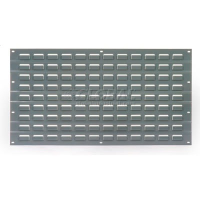 Global Industrial™ Louvered Wall Panel Without Bins 18x19 Gray Price for pack of 4