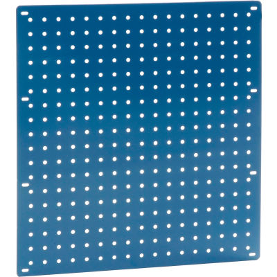 Global Industrial™ Heavy Duty Steel Pegboard 18" x 19" Blue