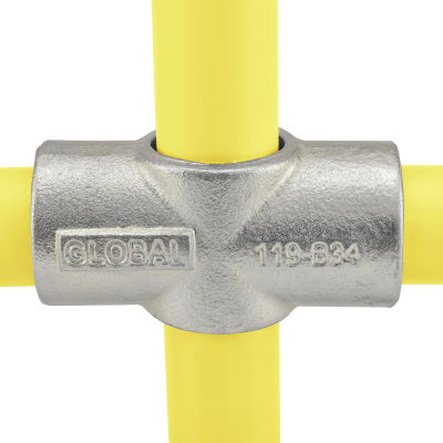 Global Industrial™ Pipe Fitting - Two Socket Cross 1-1/4" Dia.