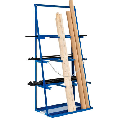 Global Industrial™ Vertical Bar Rack 39"W x 24"D x 84"H - 3000 LB Capacity
