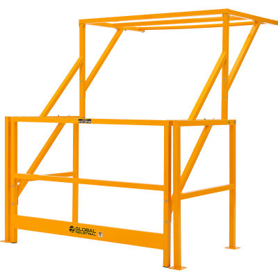 Global Industrial™ Mezzanine Safety Pivot Gate K/D
