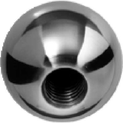 J.W. Winco BK Brass Ball Knobs Tapped 47.8mm Diameter mm Length 3/8-24