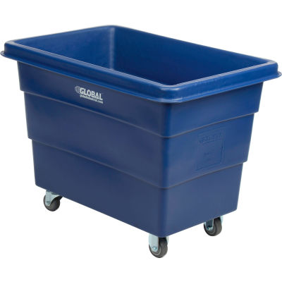 plastic industrial bulk box bushel truck globalindustrial global