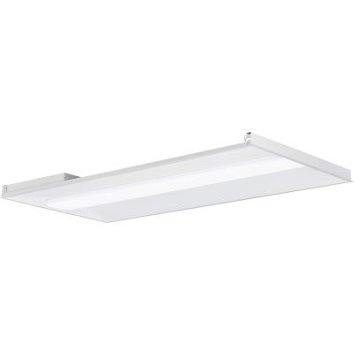 Global Industrial™ LED 2'x4' Troffer 50W 6250 Lumens 4000K Center Basket CRI>80, 0-10V Dim, DLC Prem