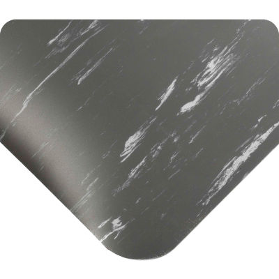 Wearwell® Tile-Top Anti Fatigue Mat WOW Finish 7/8" Thick 3' x 5' Charcoal