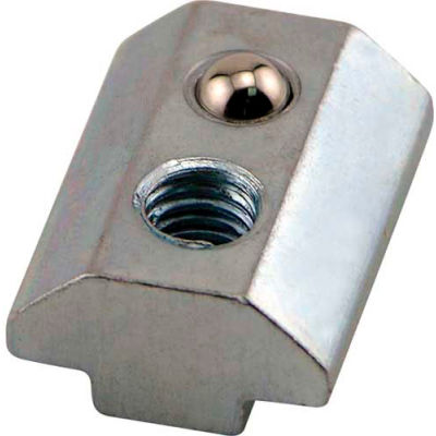 80/20 Self-Aligning Roll-In T-Nut W/Ball Spring 80/20 Self-Aligning Roll-In T-Nut W/Ball Spring