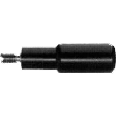 J.W. Winco GN798.1 Nylon Cylindrical Revolving Handle W/Threaded Spindle 18mm Dia. 56mm L M8x1.25