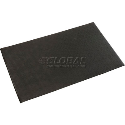 Apache Mills Soft Foot Anti Fatigue Mat 5/8" Thick 2' x 3' Black