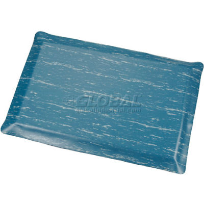 Apache Mills K-Marble Foot Anti Fatigue Mat 7/8" Thick 3' x Up to 60' Blue