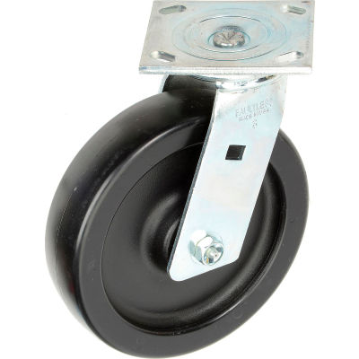 faultless polyolefin caster plate globalindustrial 1461